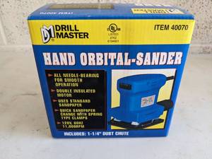 lot 909 image: Hand Orbital Sander
