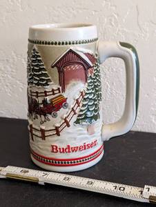 lot 608 image: Budweiser Beer Stein.