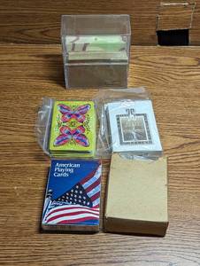 lot 633 image: Playing Cards.