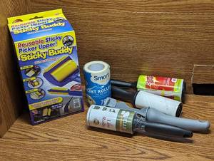 lot 639 image: Lint Rollers and Sticky Buddy.