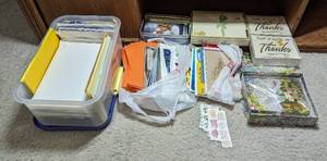 lot 647 image: Lot of Various Greeting Cards and Envelopes. BirthdaySympathyThanks and more.
