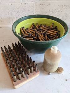 lot 979 image: Empty Brass Casings