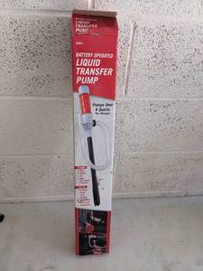 lot 1029 image: Battery Operated Liquid Transfer Pump