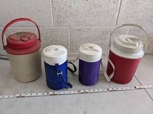 lot 1054 image: (4) Water Jugs.