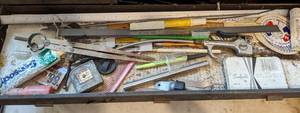 lot 1096 image: Rulers, Calipers, Air Hose Attachment and More.