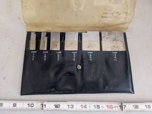lot 1105 image: Machinist Adjustable Parallels Set.