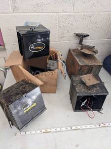 lot 1132 image: (4) Wildgame Innovations Digital Power Control Units.