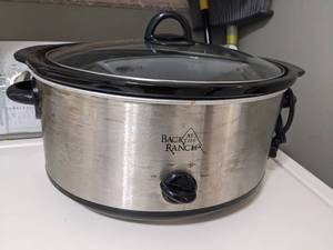 lot 1158 image: Back at the Ranch Crock Pot.