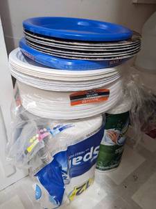 lot 1168 image: Paper Towels  Paper Plates
