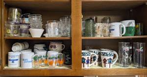 lot 1173 image: All Cups & Mugs In Cupboard  See Pics