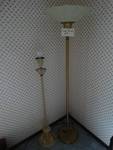 2 vintage floor lamps