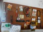 All contents on pegboard