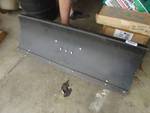 MTD snow plow blade for riding mower
