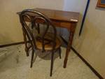 Vintage wood desk w/ chair