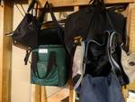 2 carry bags, lunch bag & gym bag