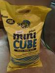 Bag of mini cube water softener salt