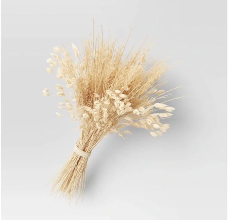 lot 100285 image: VASE FILLER-&nbspBleached Grass Standing Stem Bundle