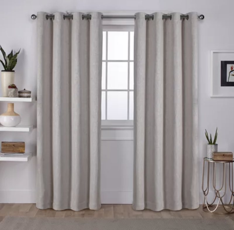 lot 100329 image: CURTAIN- 84 Window Panel. 1 pc. Blackout