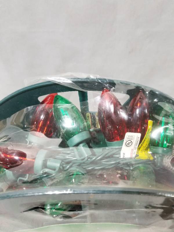 Home Accents Holiday 100L Red/Green Christmas C9 LED String Lights  ✨48hr  Mega Mid Week Auction Featuring Laptops, Christams Decorations,  Inflatables, Artificial Trees, Ornaments, Candles, Health and Beauty, Toys,  Snowblowers, Candle Impressions