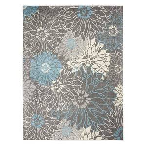 lot 1022 image: Nourison Passion Floral CharcoalBlue 1 10 x 2 10 Area Rug (2x3)