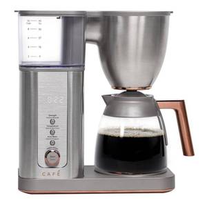 lot 1056 image: Cafe - Smart Drip 10-Cup Coffee Maker with WiFi - Stainless Steel- Retail $263.99