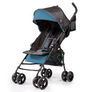 lot 1064 image: Summer 3Dmini Convenience Stroller BlueBlack �� Lightweight Infant Stroller with Compact Fold
