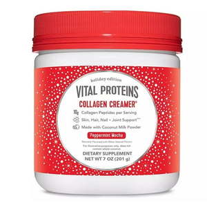 lot 5830 image: Vital Proteins Peppermint Mocha Collagen Creamer (7 oz.) 10 Jars