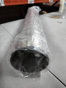 lot 1973 image: FGJQEFG 4 Inch Straight DIY Custom Mandrel Exhaust Pipe Tube Pipe, 45 Inch Length, 4 OD Mandrel Straight Pipe, T304 Stainless Steel, Universal Fitment - 1PC