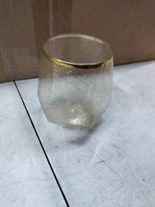 lot 5735 image: Stemless Plastic Wine Glasses Case of 24