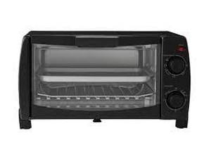 lot 5896 image: Mainstays 4 Slice Compact Toaster Oven
