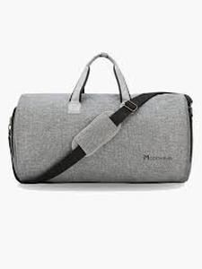 lot 1040 image: Modoker Suit Luggage Garment Bag with Shoulder Strap, Suit Carry on Bag Hanging Suitcase Garment Bags for Men Women Business Travel Gray