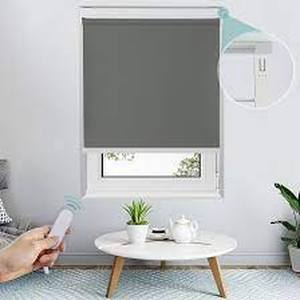 lot 1073 image: Smart Automatic Roller Shades White 36W