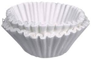 lot 1077 image: Bunn 20138.1 20138.1000 13 34 x 5 14 1.5 Gallon Coffee Filter-500Case, Gallon, White