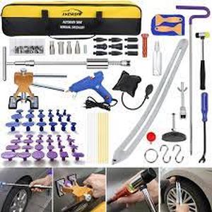 lot 2906 image: Dent Remover Repair Puller Tool Kit