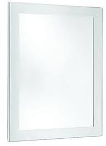 lot 5795 image: 12 x 16 White Framed Wall Mirror