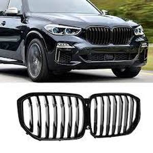 lot 1975 image: M-Performance Style Gloss black Front bumper Grille For BMW X5 G05 2019-2021