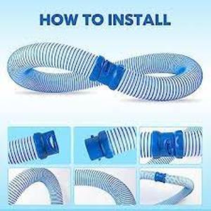 lot 1982 image: GSD 6pk Pool Vacuum Hose Blue
