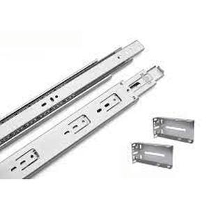 lot 1995 image: 6pk Steel Drawer Slides 22x2