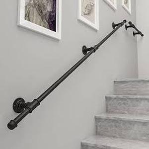 lot 2871 image: Zen 4Ft Handrail Black