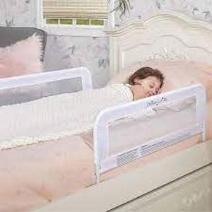 lot 3647 image: Wayes Bed Rail For Bedroom White