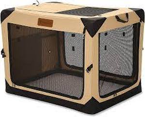 lot 3651 image: Garnpet Soft Dog Crate Collapsible 30Lx21Wx21H