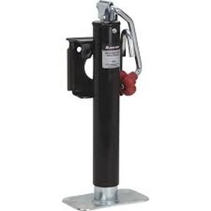lot 3654 image: Towing 2000Lb Top Wind Swivel Trailer Jack With Foot Plate