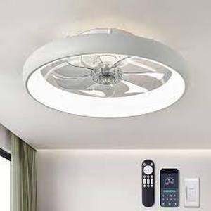 lot 3660 image: Ludomide Ceiling Fan With Lights