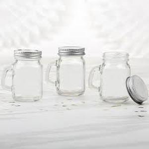 lot 5720 image: Set of 4 Glass Jars w Lids