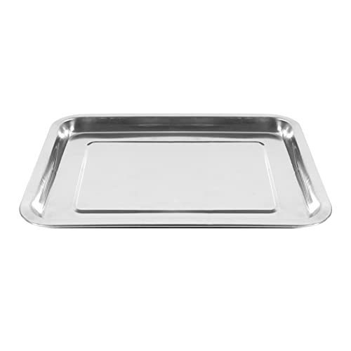 lot 1045 image: Stainless Steel Cuisinart Toaster Oven Tray Replacement, Dishwasher Safe Cuisinart Air Fryer Toaster Oven Replacement Tray, Fit for Cuisinart Air Fryer Toaster Oven TOA-060 & TOA-065 Retail $24.73