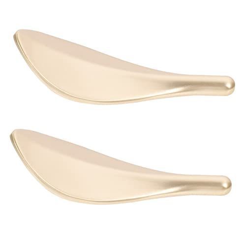 lot 1087 image: 2 Pcs Leaf Cabinet Door Handle Metal Ring Brass Door Pulls Retail $28.87