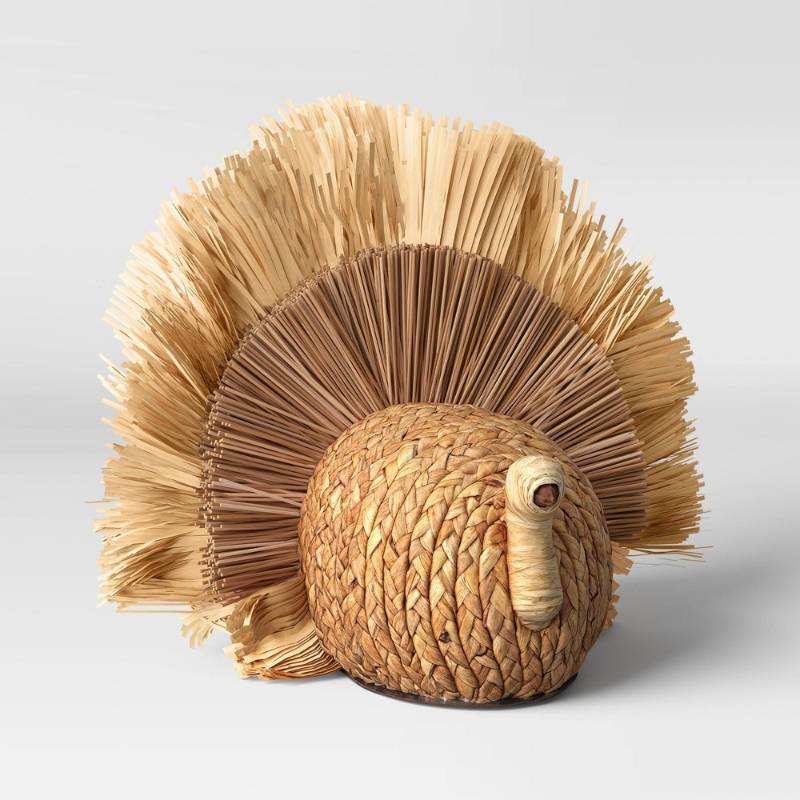 lot 1327 image: Woven Turkey Dark Brown - Threshold Retail $25