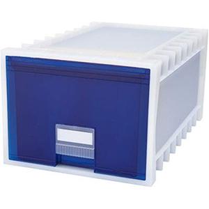lot 1017 image: Storex 24 Archive LetterLegal Box, WhiteBlue Retail $65.05