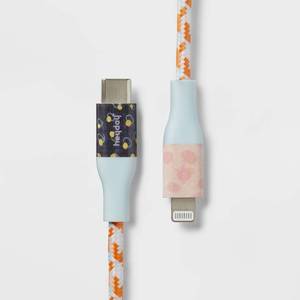 lot 1025 image: 6 Lightning to USB-C Braided Cable - heyday�� Retail $19.99