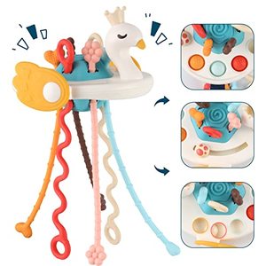 lot 1073 image: Sensory Toys for Toddlers 1-3, Montessori Toys 6-12 Months Retail $9.99